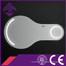 Jnh269 Professional de alta qualidade Irregualr Magnifying iluminado espelho de maquiagem